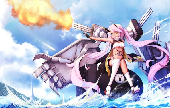 Girl, anime, art, Azur Lane