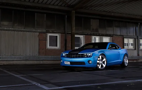 Picture car, blue, Chevrolet, Camaro, car, blue