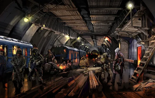 Picture People, Art, Metro 2034