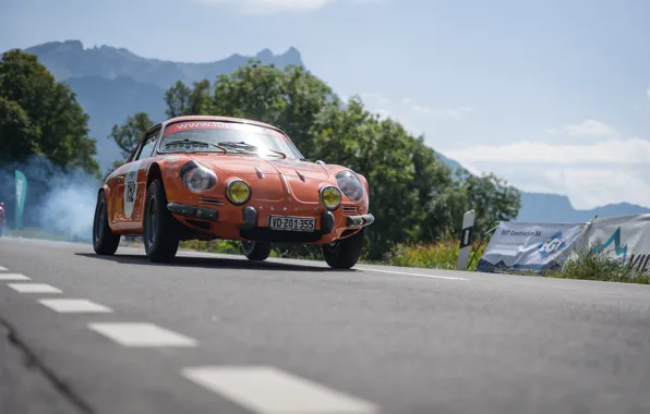 Classic, Rally, Rally, 1968, Classic car, Alpine, A110, Alpine A110