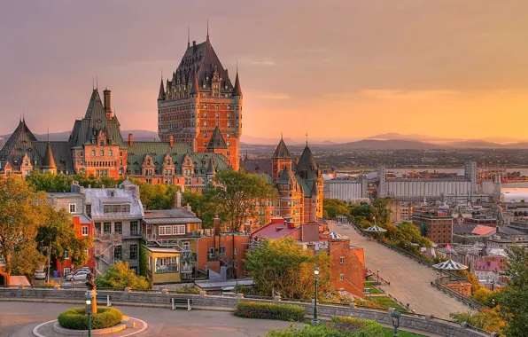 Castle, Canada, QC, Chateau Frontenac