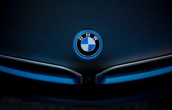 Logo, emblem, Boomer, BMW i8