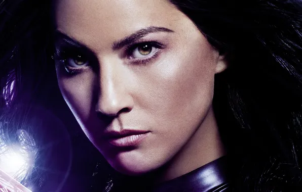 Brunette, Olivia Munn, poster, comic, MARVEL, Psylocke, X-Men: Apocalypse, X-Men: Apocalypse