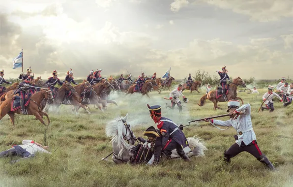 Weapons, battle, battle, the battle, warriors