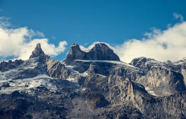 The sky, clouds, mountains, Austria, Alps
