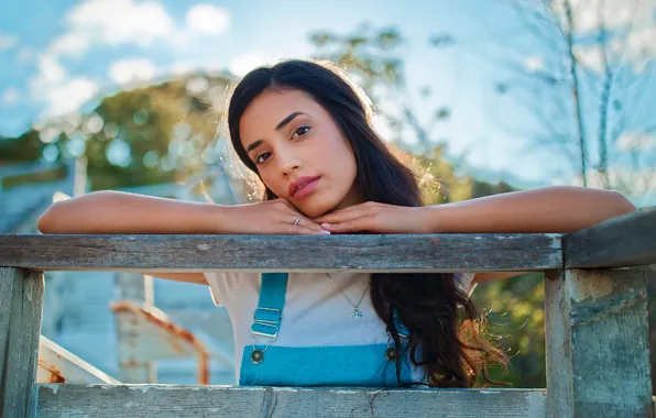 Look, girl, face, pose, hands, brunette, long hair, Acts Novels