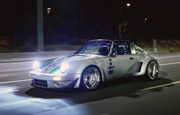 Picture 911, Porsche, targa, rauh-welt, 933, rwb, 911cs, hachioji