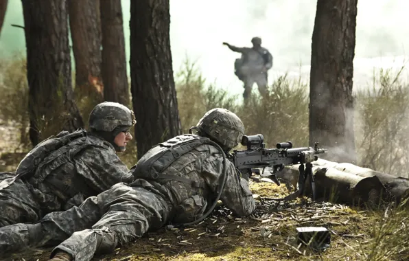 Weapons, army, soldiers