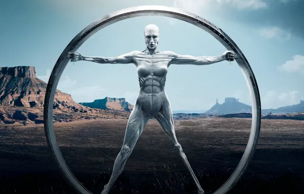 Picture mountains, Android, muscle, hbo, westworld