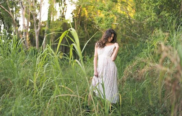 Picture summer, girl, nature, Daniella