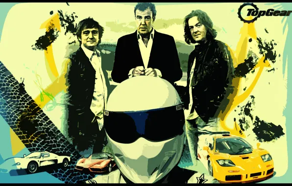 Picture richard hammond, jeremy clarkson, top gear, james may