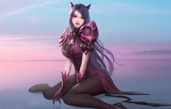 Girl, Figure, Look, Style, Girl, Costume, Fantasy, Beautiful