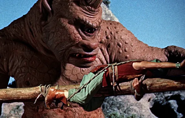 Picture USA, Fantasy, Cyclops, 1958, Columbia Pictures, Adventure, Columbia Pictures Corporation, The 7th Voyage of Sinbad