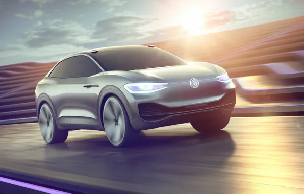 Car, Volkswagen, technology, Volkswagen ID Crozz