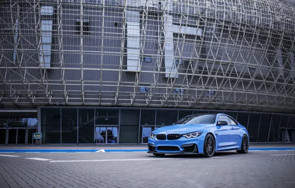 Blue, F82, M4, Daytime Running Lights