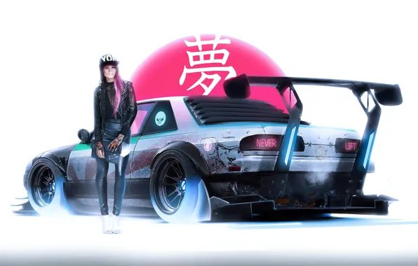 Picture Silvia, Nissan, render, s13, lift, Khyzyl Saleem, never, 3d