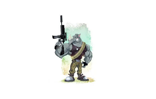 Weapons, Rhino, rhino, military, rhinoceros