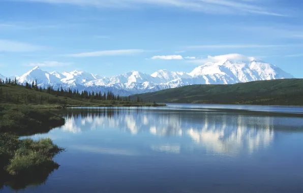 Picture Alaska, Wonder Lake, National Park Denali