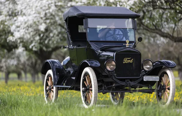 Retro, Ford, classic, 1923 Ford Model T