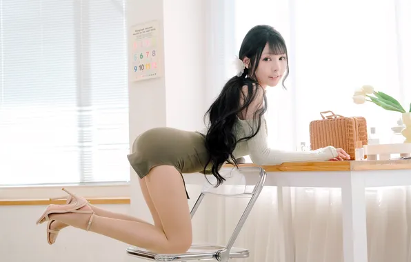 Look, girl, Asian