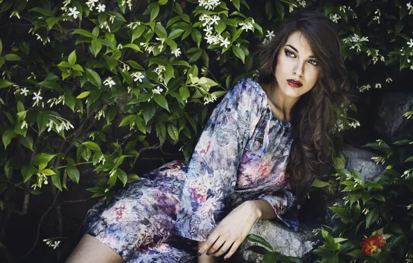 Style, model, dress, the bushes