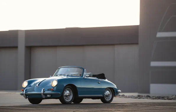 Porsche, 356, 1961, Porsche 356B 1600 Super Cabriolet