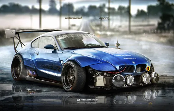 Picture bmw, speedhunters, racer, yasiddesign, inbound, z3m