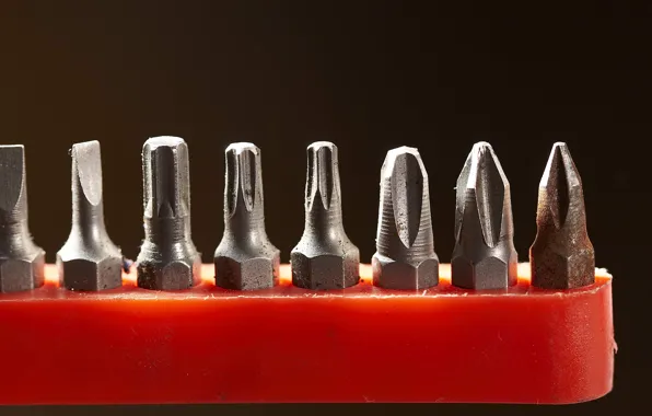 Tool, bits, for a screw driver, locksmith