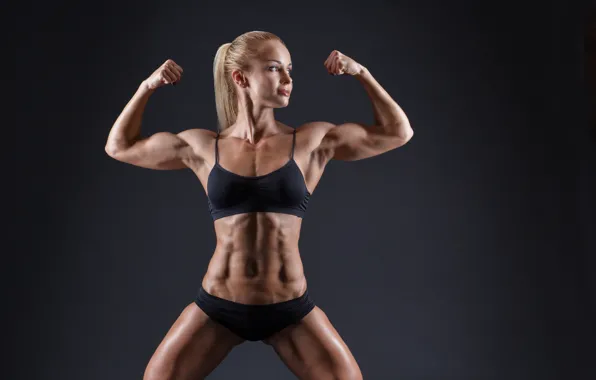Picture pose, female, workout, fitness, bodybuilder, toned body, healthy living