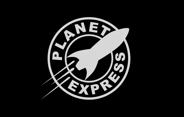 Picture logo, futurama, planet express