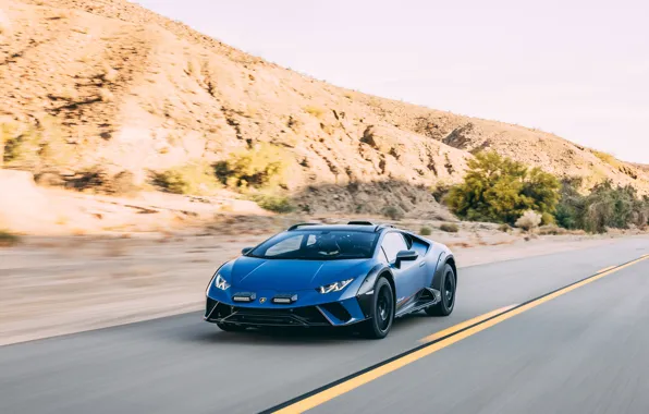 Picture Lamborghini, road, Huracan, Lamborghini Huracan Sterrato