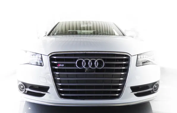 Picture audi, white, s8