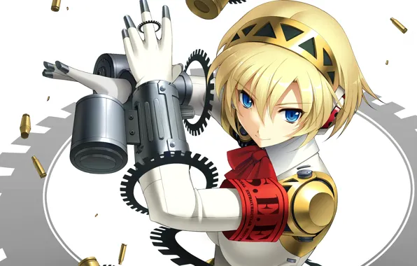 Girl, weapons, sleeve, Person 5, Persona 5