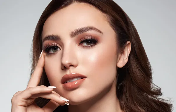 Eyes, look, girl, face, photo, lips, beauty, Peyton List