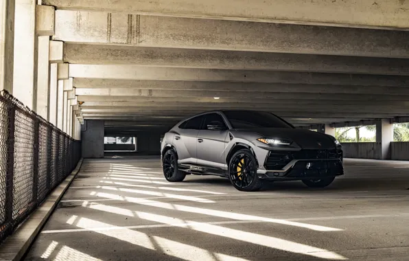 Lamborghini, Gray, Parking, Urus, VAG