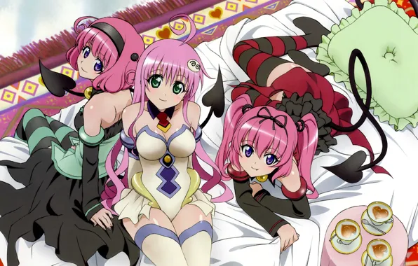 Anime To Love-Ru HD Wallpaper