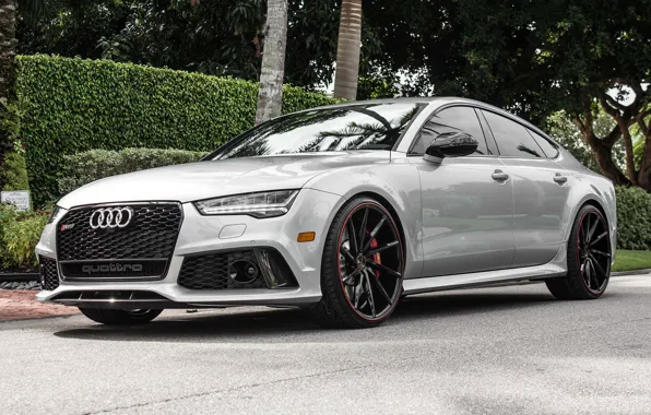 Picture Audi, Custom, CVT, Vossen, Wheels, RS7, Painted