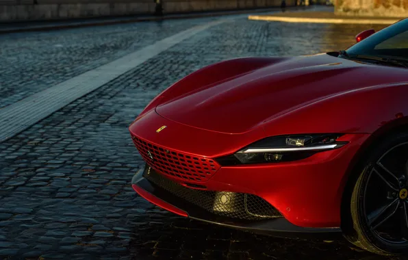 Ferrari, supercar, Roma, 2020