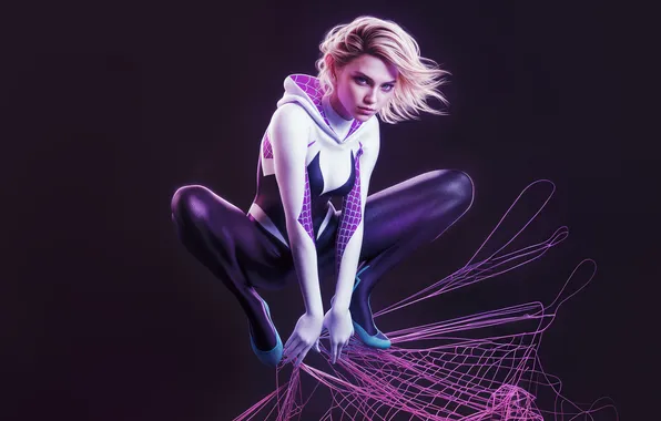 Destiny, spider, web, gwen