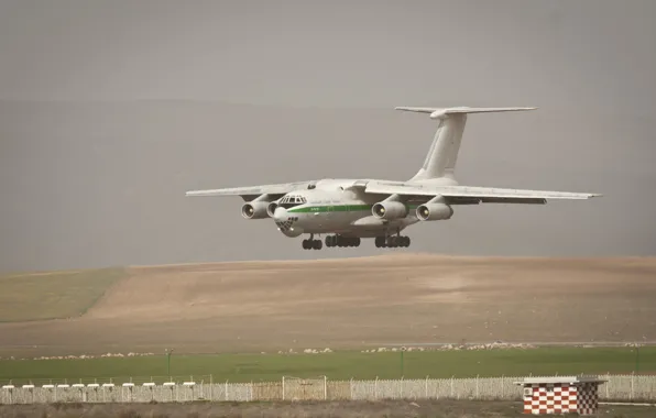 Aviation, wings, turbine, Russia, military transport aircraft, 90A, The Il-76
