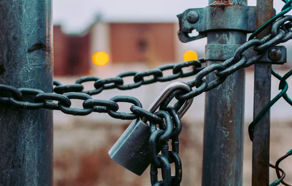 Castle, Chain, Iron