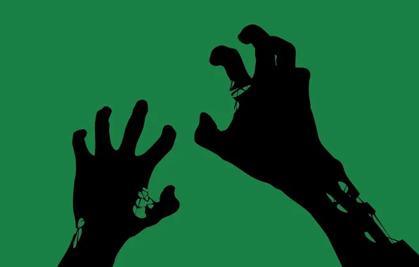 Picture background, Wallpaper, minimalism, hands, green, picture