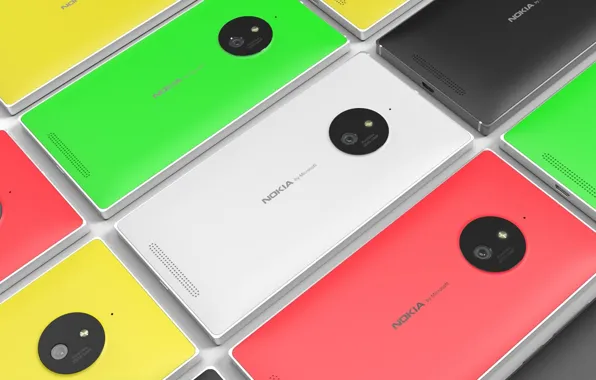 Picture Concept, Tesla, Nokia, Lumia, Smartphone, 830, Back Side