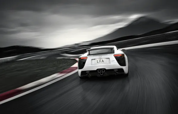 Picture Lexus, LFA, Lexus LFA, racing track