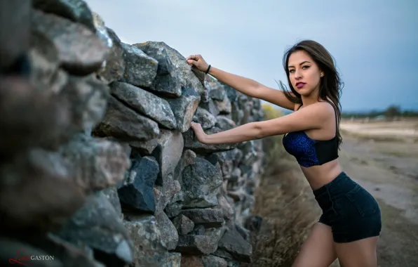 Look, landscape, sexy, model, shorts, portrait, makeup, figure