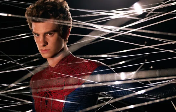 Picture spider man, web, peter parker, the amazing spider man, andrew garfield