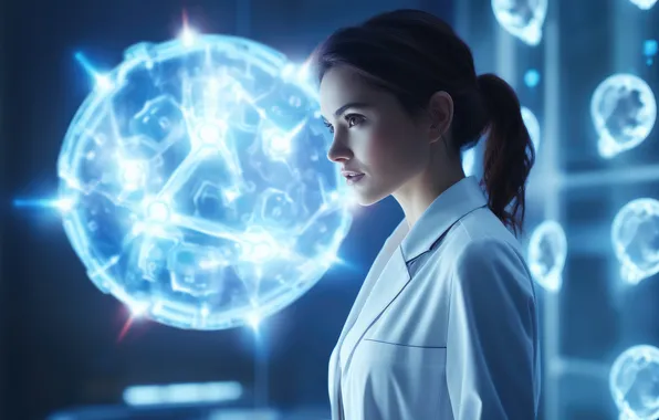 Picture concept, future, doctor