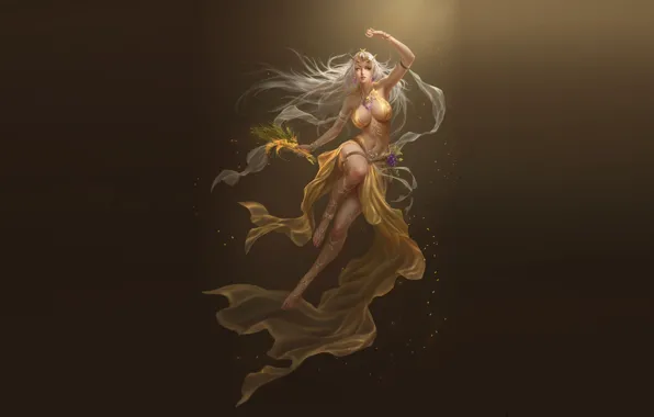 Picture girl, background, beauty, League of Angels
