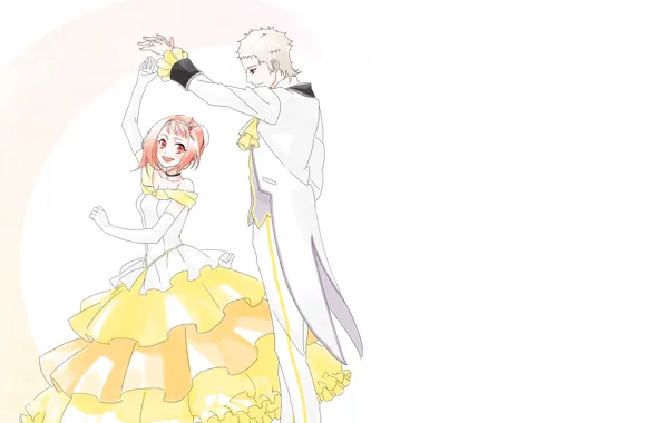 Romance, dance, art, two, Shingeki no Bahamut, Shingeki no Bahamut-Virgin Sou