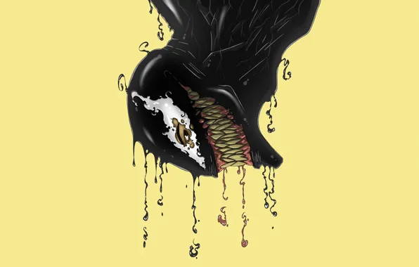 Language, Teeth, Marvel, Venom, Venom, Symbiote, Creatures, by David Oyola
